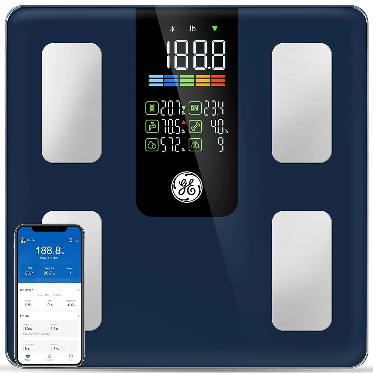 GE Fit Plus Smart Scale for Body Composition