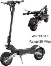 OOTD T10 500W 48V Off-Road Foldable Electric Scooter