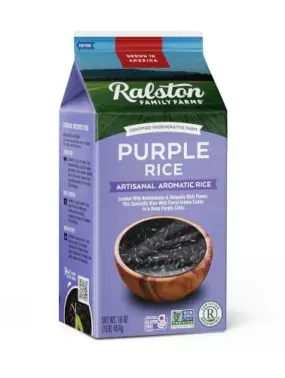 16oz Ralston Family Farms Purple Rice