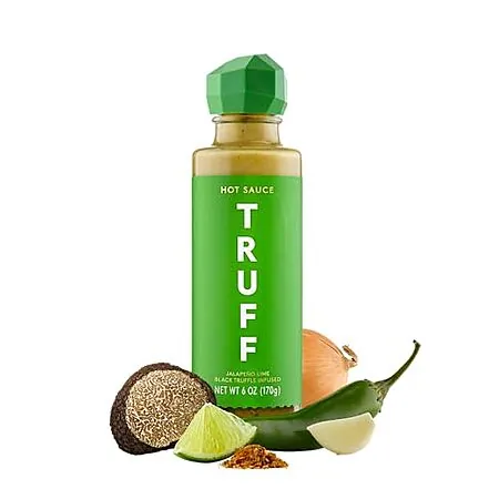 Select Accts: 6-Oz Truff Black Truffle Infused Gourmet Hot Sauce (Jalapeño Lime)