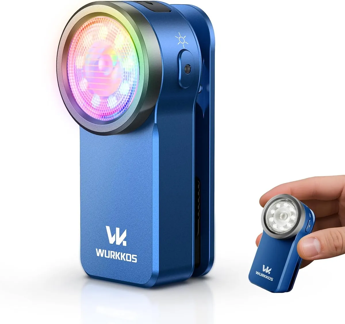 Wurkkos HD03 EDC Flashlight Rechargeable Clip-on Light
