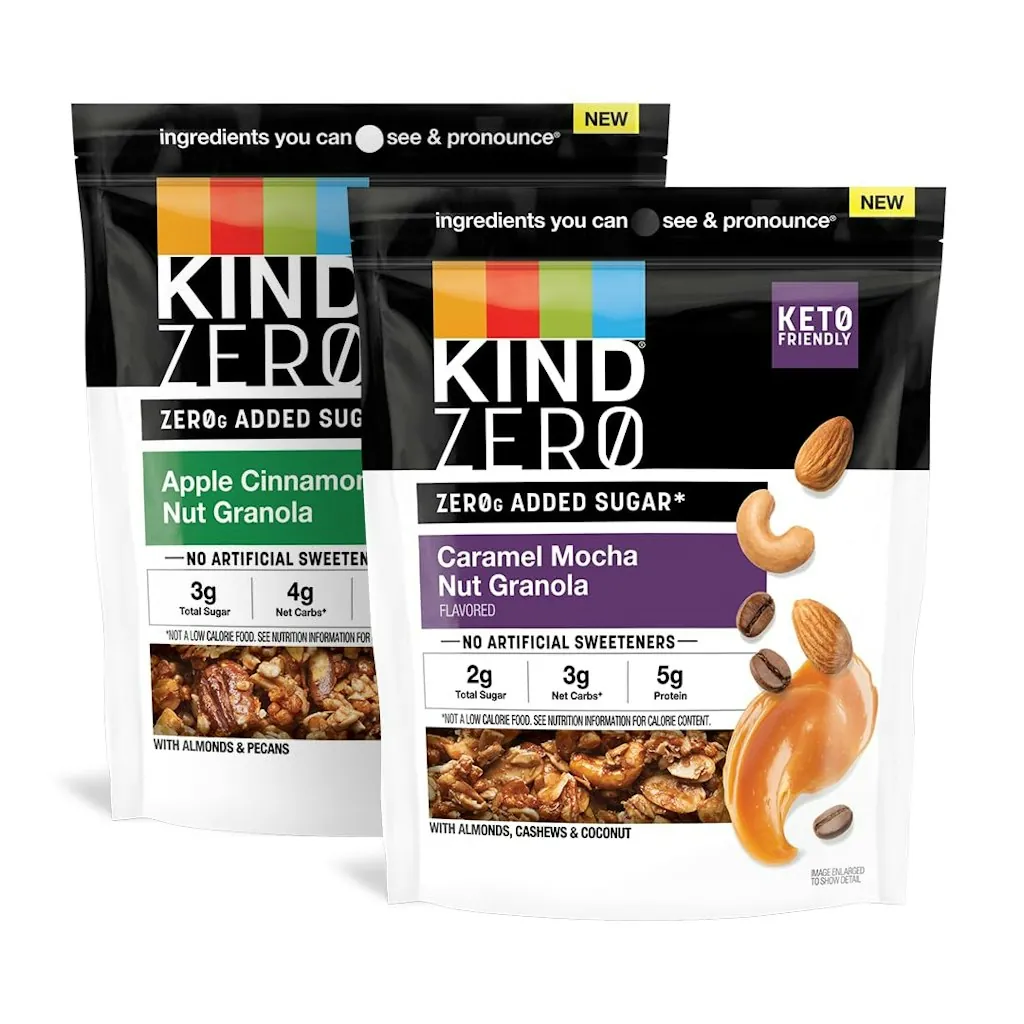 KIND Zero Added Sugar Granola Variety Pack 8 oz. 2-Count