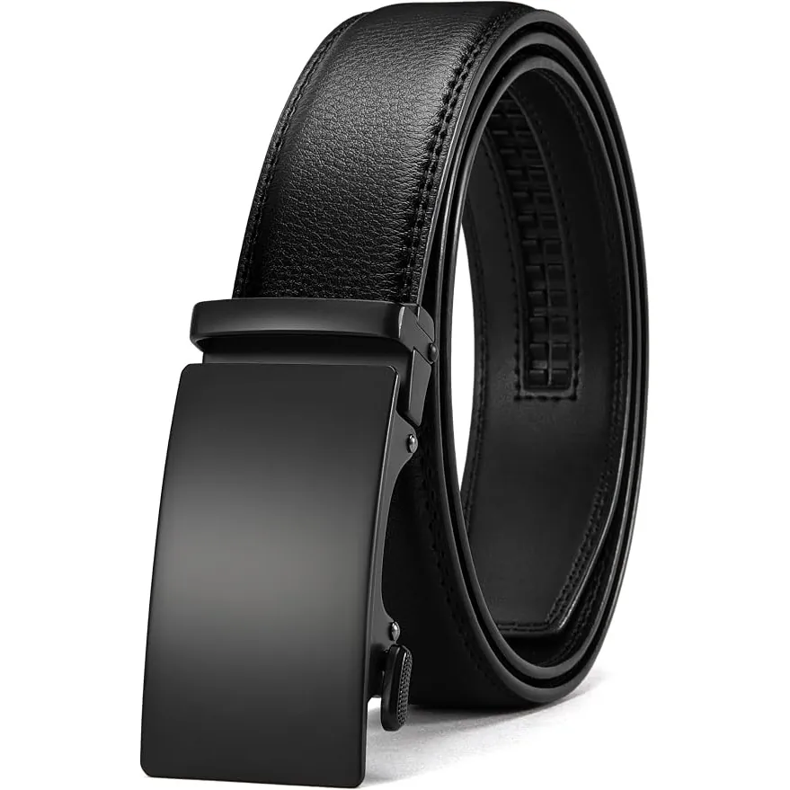 Chaoren Mens Leather Ratchet Belt 32 - 38