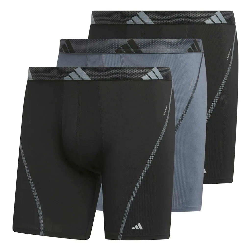 adidas Men's Performance Boxer Brief 3-Pack