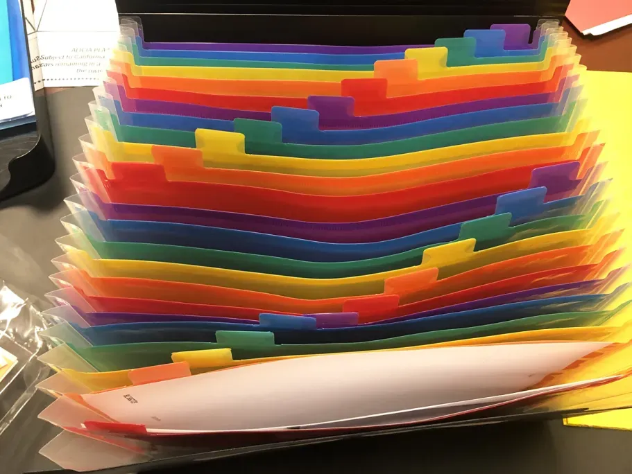 Accordion File Organizer