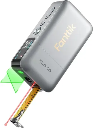 Fanttik A10 Apex 3-in-1 Digital Laser Tape Measure w/ Cross Line Laser