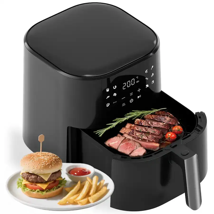 QIDO 5-Quart 8-in-1 Air Fryer w/ Nonstick Basket