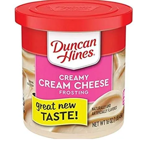 Duncan Hines Frosting 16oz 8-Pack – Creamy Cream Cheese