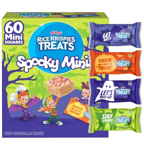 Rice Krispies Treats Halloween Mini Squares 60-Count