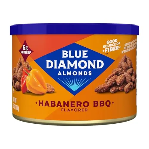 Blue Diamond Almonds Habanero BBQ Snack Nuts, 6 oz