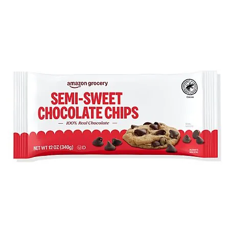 Select Locations: 12-Oz Amazon Grocery Semi-Sweet Chocolate Chips