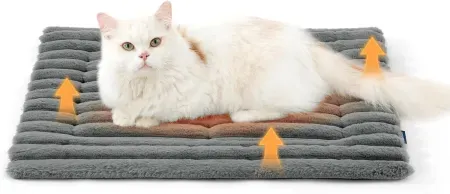 Bedsure 24" x 18" ComfyFleece Self Warming Cat Bed Mat