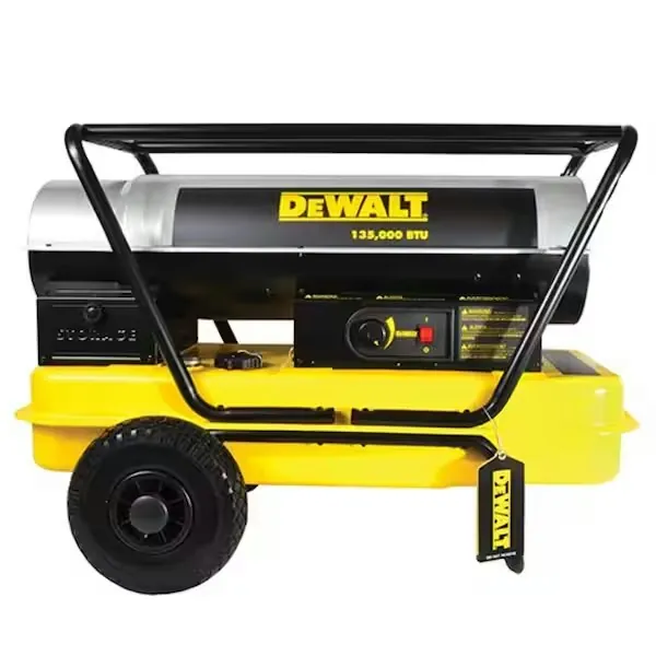 DeWalt 135,000-BTU Forced Air Outdoor Torpedo Space Heater