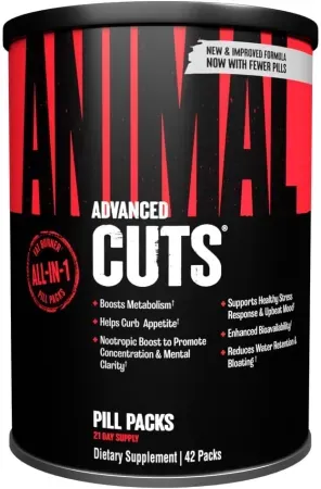42-Count Animal Cuts Thermogenic Fat Burner Complex