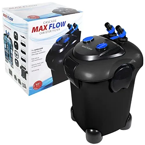 Penn-Plax Cascade Max Flow Canister Filter 820 GPH