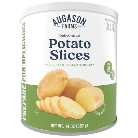 1 lb 1 oz Augason Farms Dehydrated Potato Slices