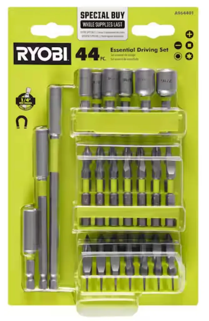 Ryobi 44-Piece Essentials Driving Set