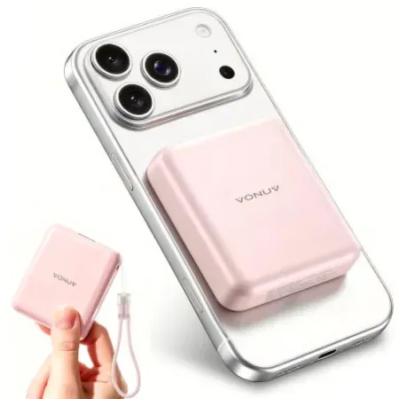 VONUV 10000mAh 15W Magnetic Portable Charger