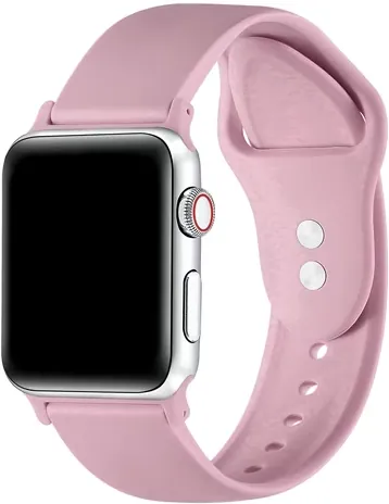 Posh Tech Silicone Apple Watch Replacement Band (Various Colors)