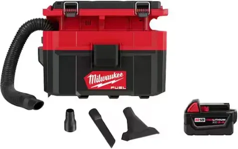 Milwaukee M18 FUEL PACKOUT 2.5 Gal. Wet/Dry Vacuum with 5.0 Ah Battery
