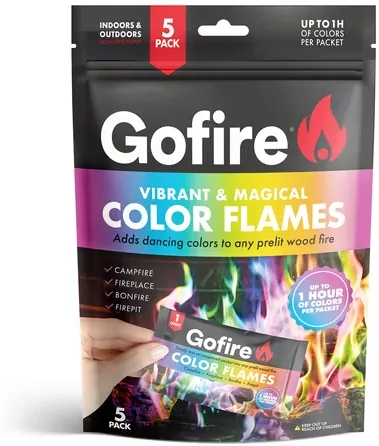 GoFire Northern Lights Color Flames 5-Pack