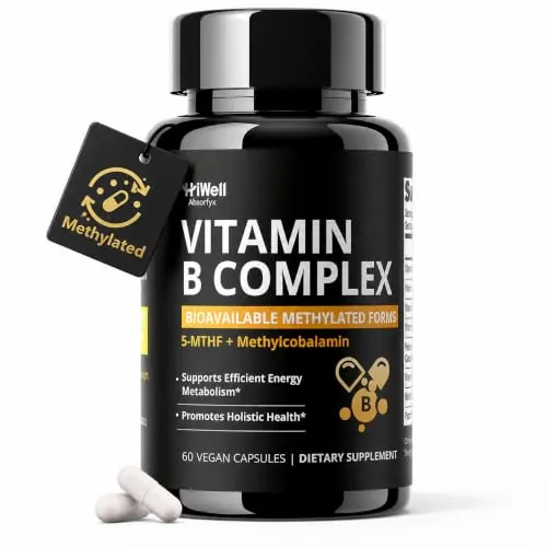 Methylated Vitamin B Complex High Absorption Active Forms
