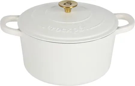 Crock-Pot Artisan 7Qt Round Enameled Cast Iron Dutch Oven