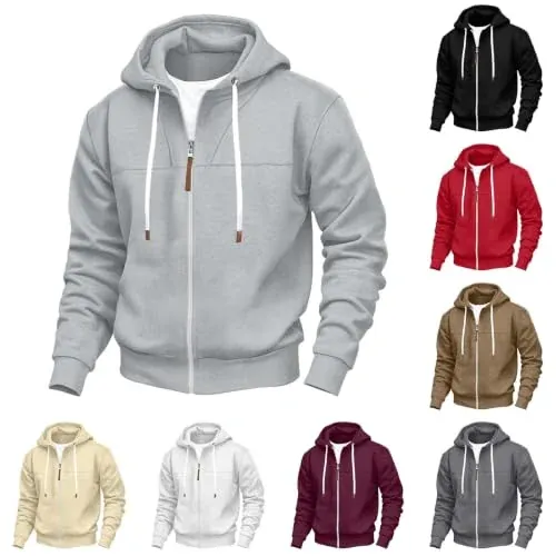 Zip Up Hoodies Oversized Sweatshirts