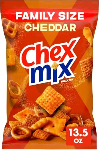 8-Pack 13.5-Oz Chex Mix Cheddar Snack Mix (Family Size)