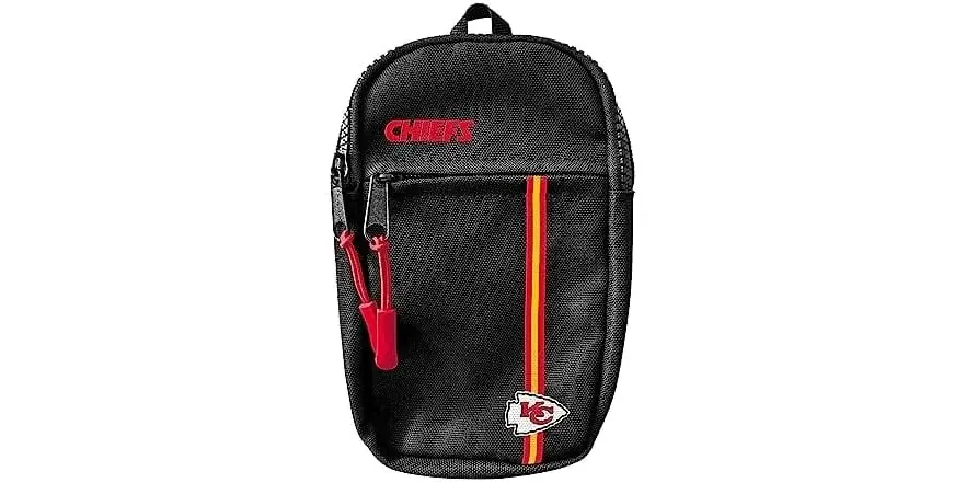 Kansas City Chiefs Unisex NFL Crossbody Tech Bag Sling Bag