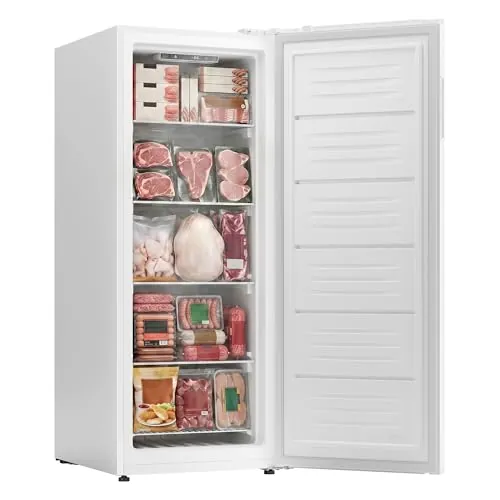 ICEVIVAL 11 Cu.Ft Commercial Upright Freezer | Frost-Free Upright Freezer with Digital Control
