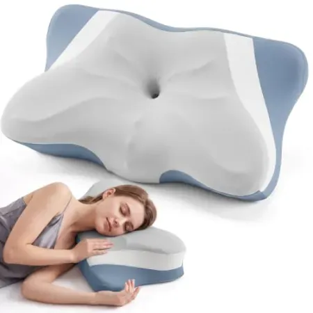 OLIXIS Contour Cervical Pillow for Neck Pain Relief