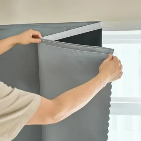 59" W x 84" L AJAZZ 100% Blackout Shades (1 Panel)