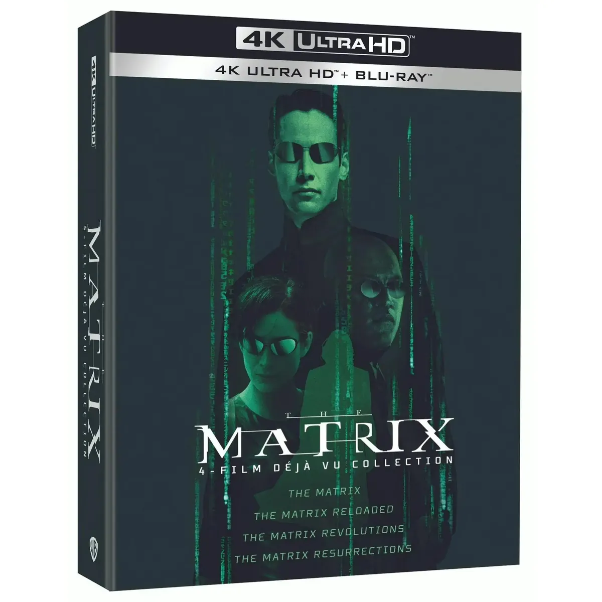 The Matrix: 4-Film Deja Vu Collection 4K Ultra HD Blu-ray