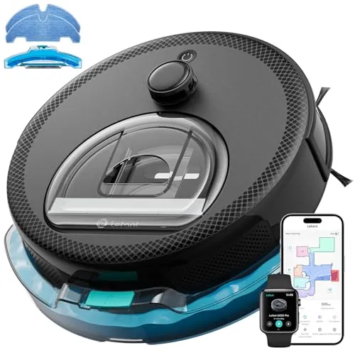 Lefant Robot Vacuum and Mop 450ml Visible Dustbin
