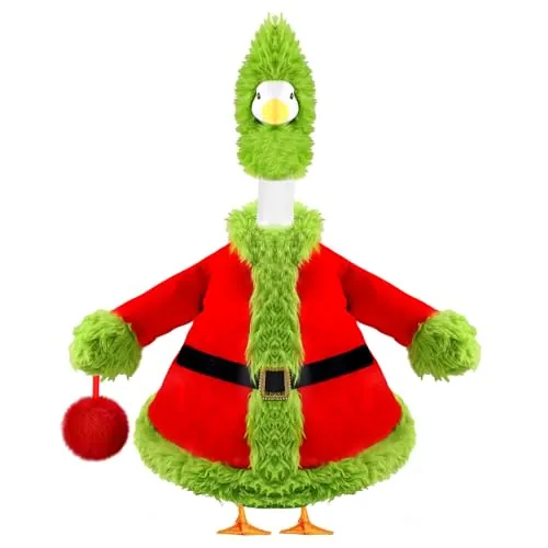 Grinch Inspired Porch Goose Outfit