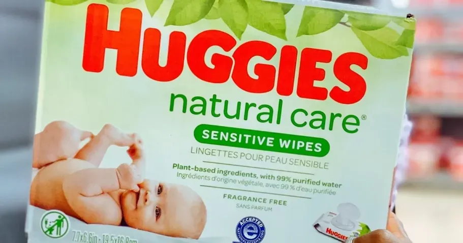 Huggies Natural Care Sensitive Wipes 12-Pack (768 Wipes)
