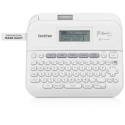 Brother P-touch PT-D410 Home / Office Advanced Label Maker (Renewed Premium)