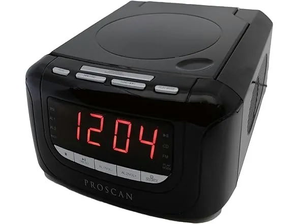 Sylvania Proscan CD Clock Radio w/ USB Charger