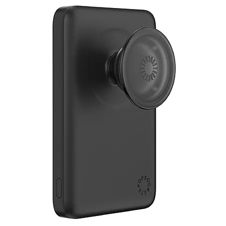 PopSockets MagSafe 5,000 mAh PowerPack 15W Wireless Charger (Black)