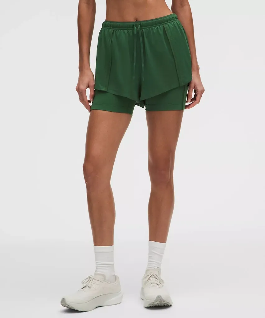 lululemon Women's Lightweight 2-in-1 Running High-Rise Short