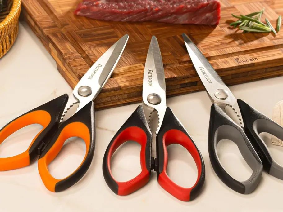 Heavy Duty Kitchen Shears 3-Pack