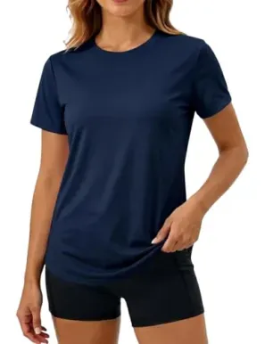 MAPICK Women's Workout Top Short Sleeve Tee