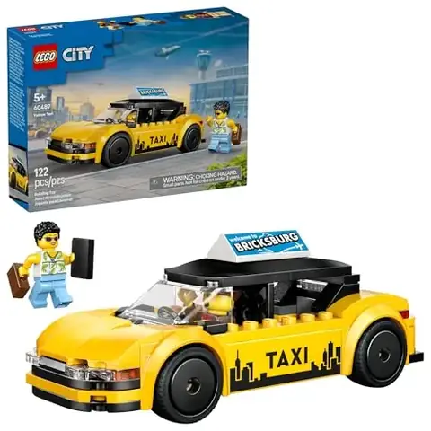 LEGO City: Traffic - Yellow Taxi (60487, 122-Piece)