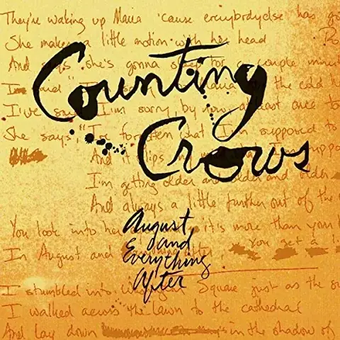 Counting Crows "August And Everything After" (2LP Vinyl)