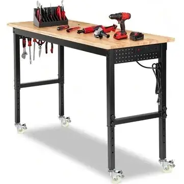 Enjoywood 60" Adjustable Height Workbench