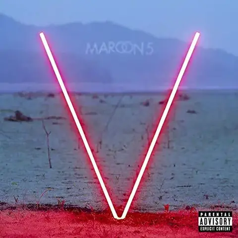 Maroon 5 "V" Red Vinyl LP