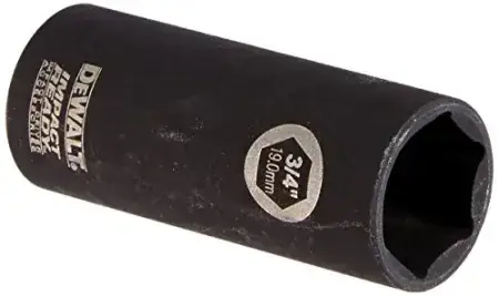 DeWalt 3/4" Impact Ready Deep Socket for 3/8" Drive