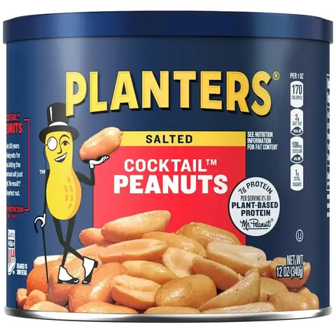 Planters Salted Peanuts 12-oz. Jar