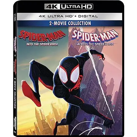 Spider-Man: Into the Spider-Verse + Across the Spider-Verse (4K UHD + Digital)
